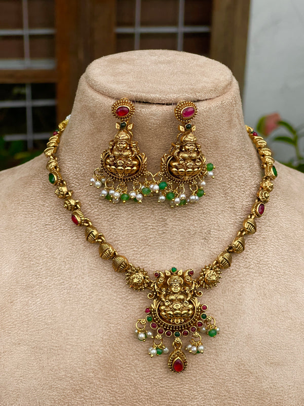 Gold Goddess Necklace