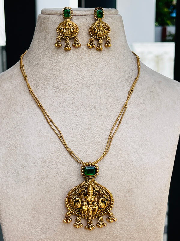 Emerald Goddess Necklace