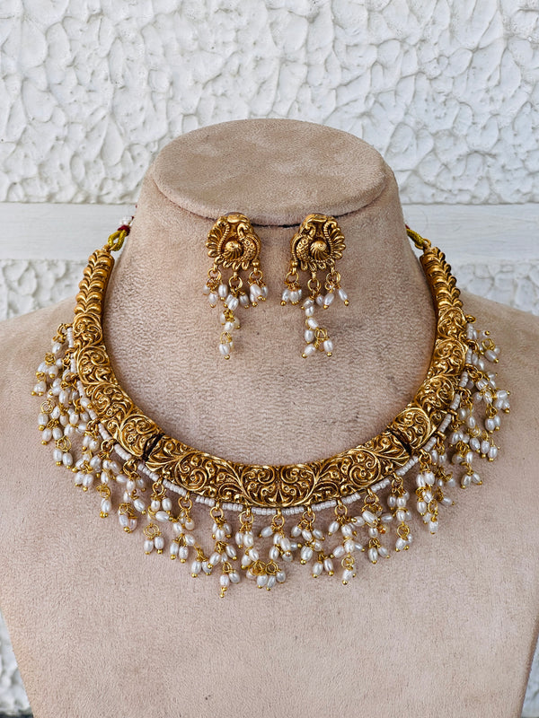 Premium Round Pearl necklace
