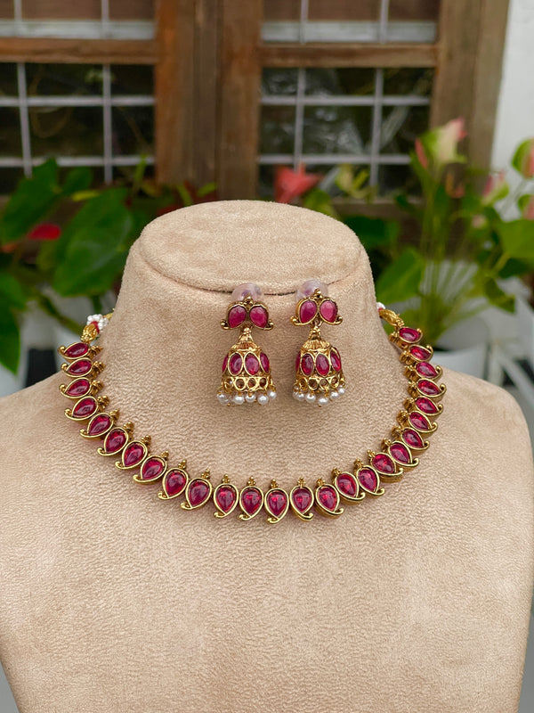 Ruby Maanga Necklace