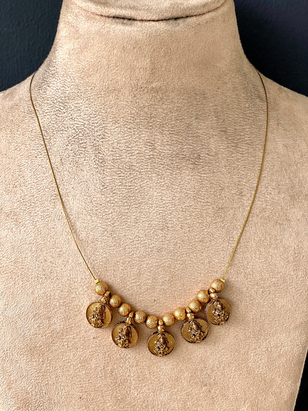 Coin Invisible Necklace