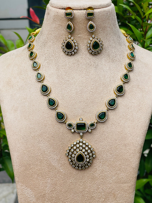 Jyothika inspired Emerald  Haaram