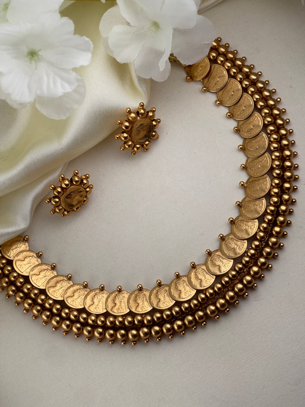 Premium Goddess Coin Kashu Necklace