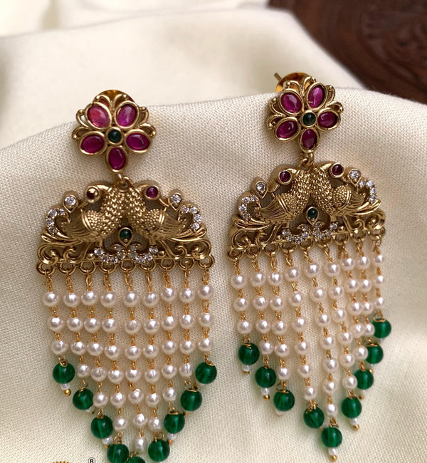 Raining Pearl Earrings