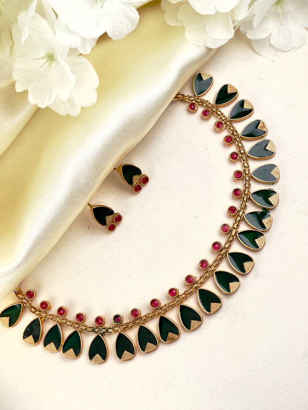 Green Palakka Necklace