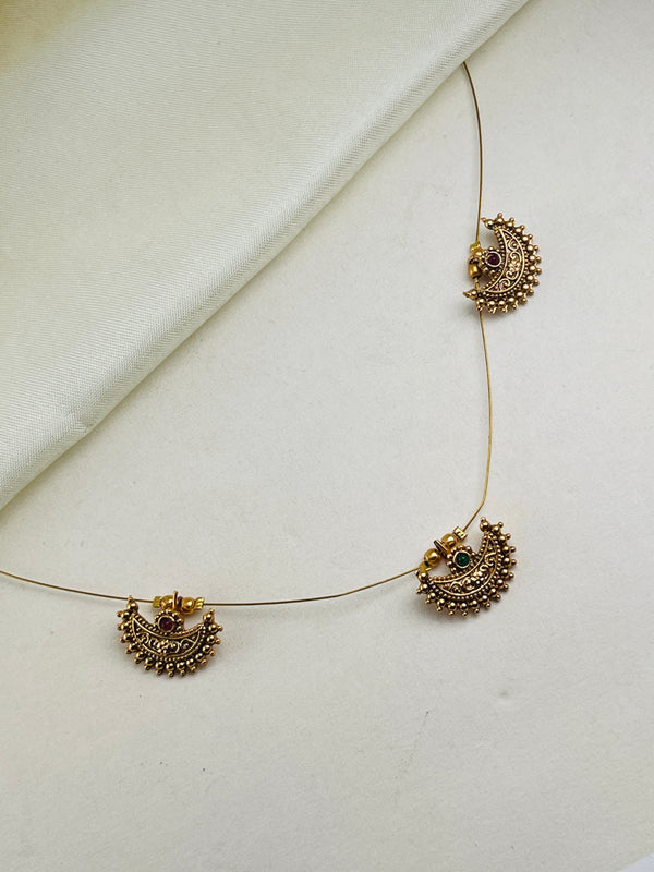 Invisible Deepam Necklace