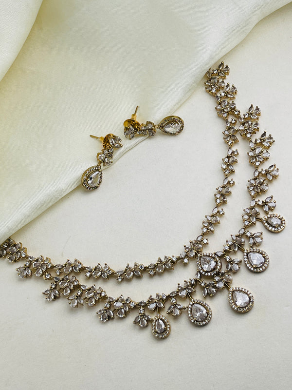 Premium Quality Diamond Stone Necklace