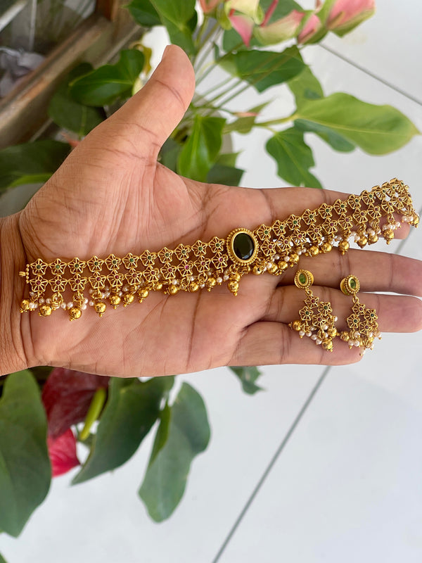 Premium Hansika Flower Chocker