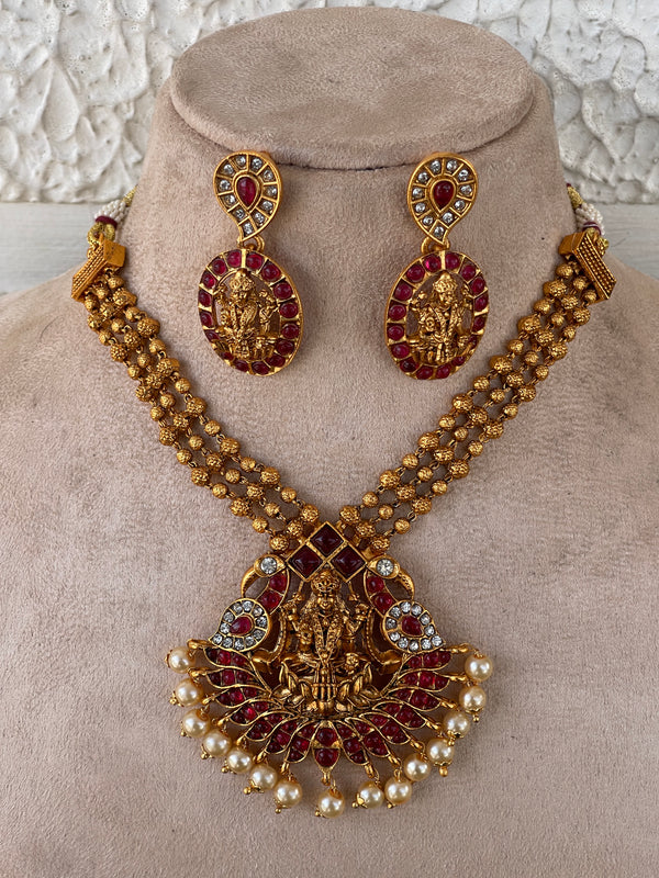 Goddess Ruby Necklace