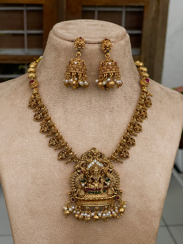 Saraswathi Goddess Necklace