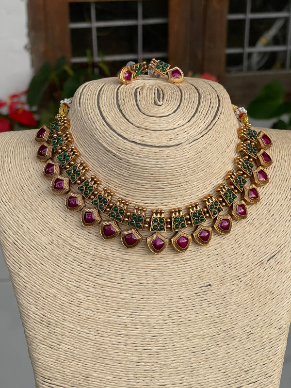 Purple Palakka Necklace