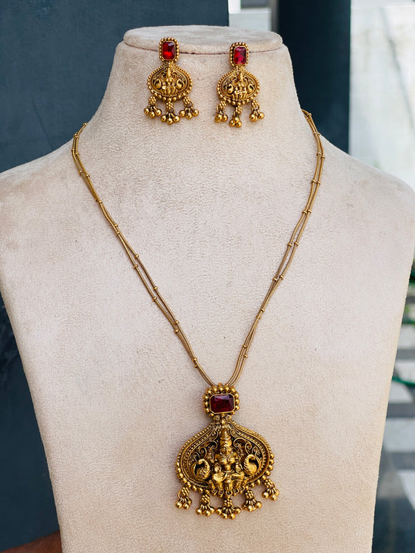 Ruby Goddess Necklace