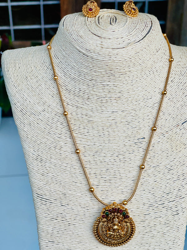 Gold Goddess Chain Necklace