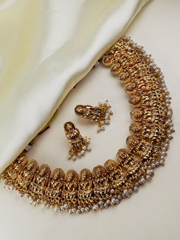 Antique Gold Devi Necklace
