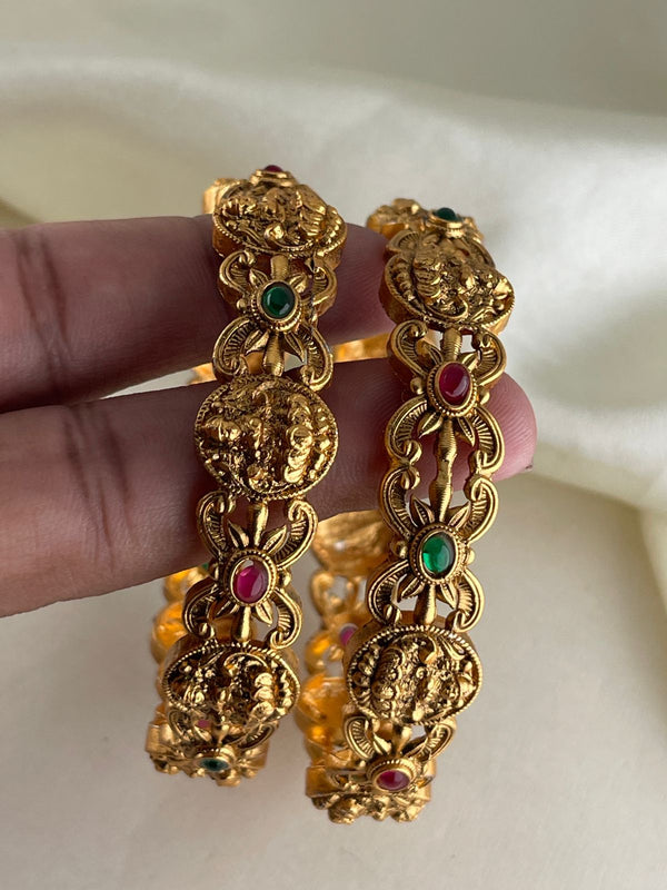 Multi stone Goddess Bangle