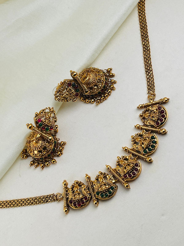 Multi Colow Goddess Necklace