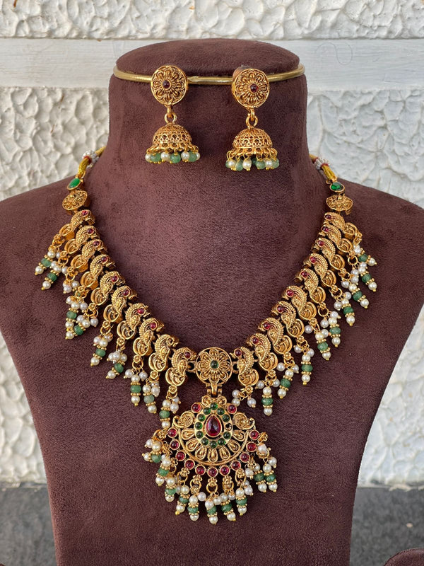 Bridal Goddess Hasli Necklace