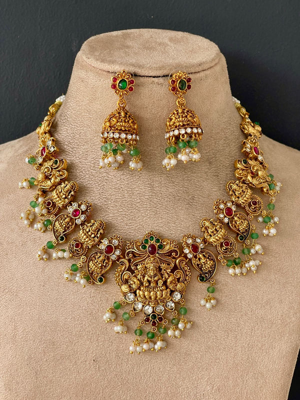 Gold Goddess Manga Necklace