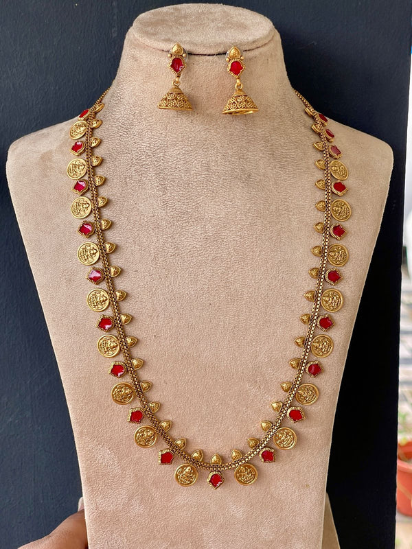 Red Palakka Coin Matt Finish Haaram