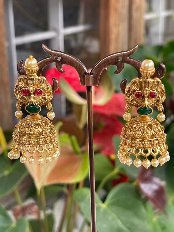 Multi Stone Gold Jumkha