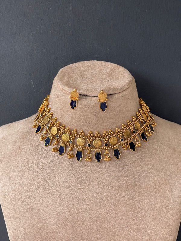 Blue Palakka Coin Chocker