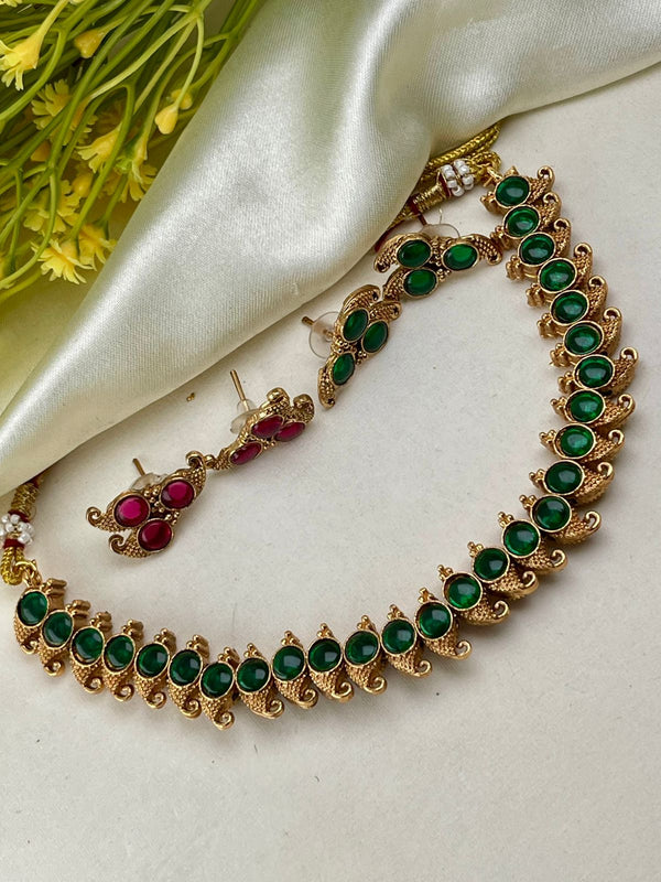Reversible Emerald & Ruby Necklace